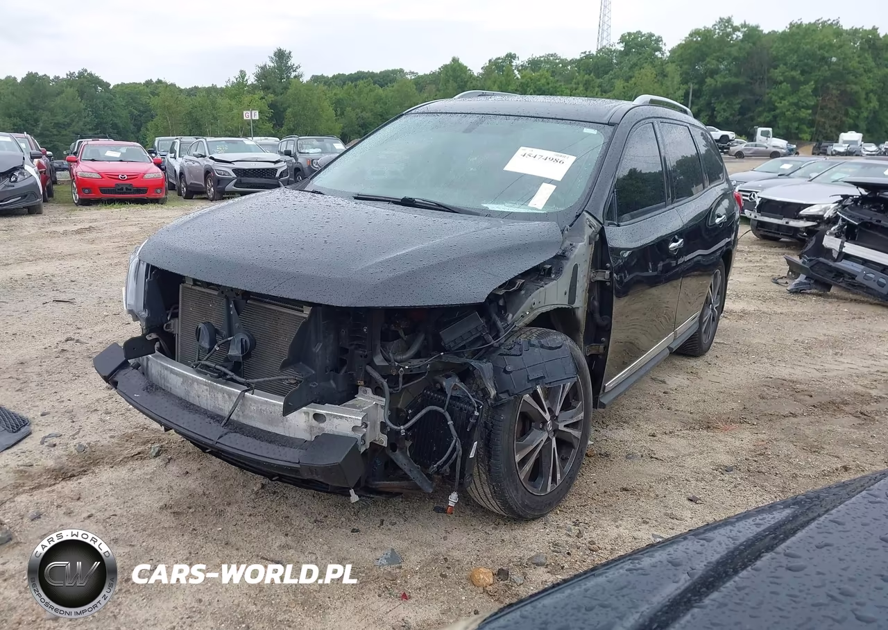 2018 Nissan Pathfinder Platinum VIN:5N1DR2MM1JC606628 - 2