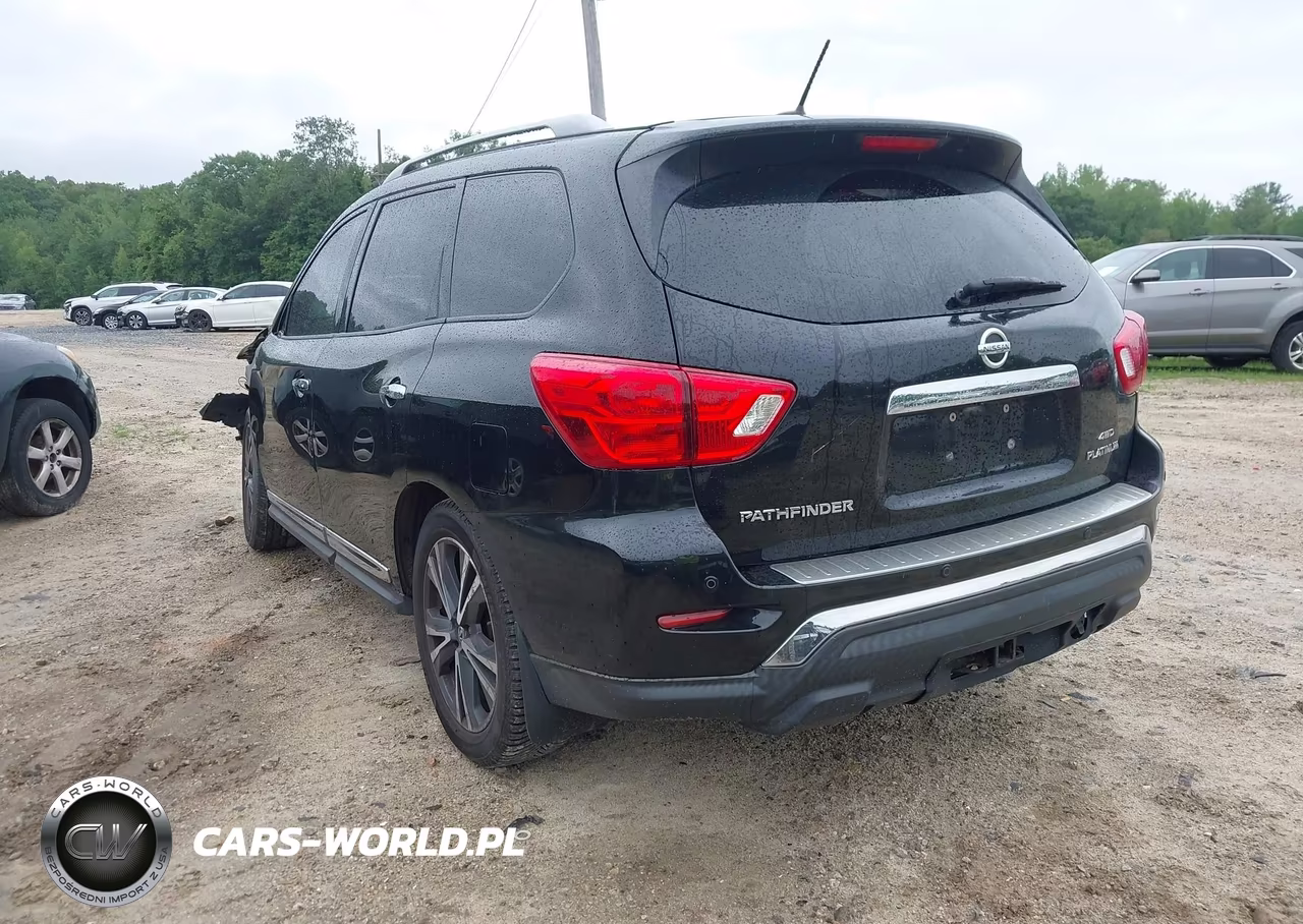 2018 Nissan Pathfinder Platinum VIN:5N1DR2MM1JC606628 - 3