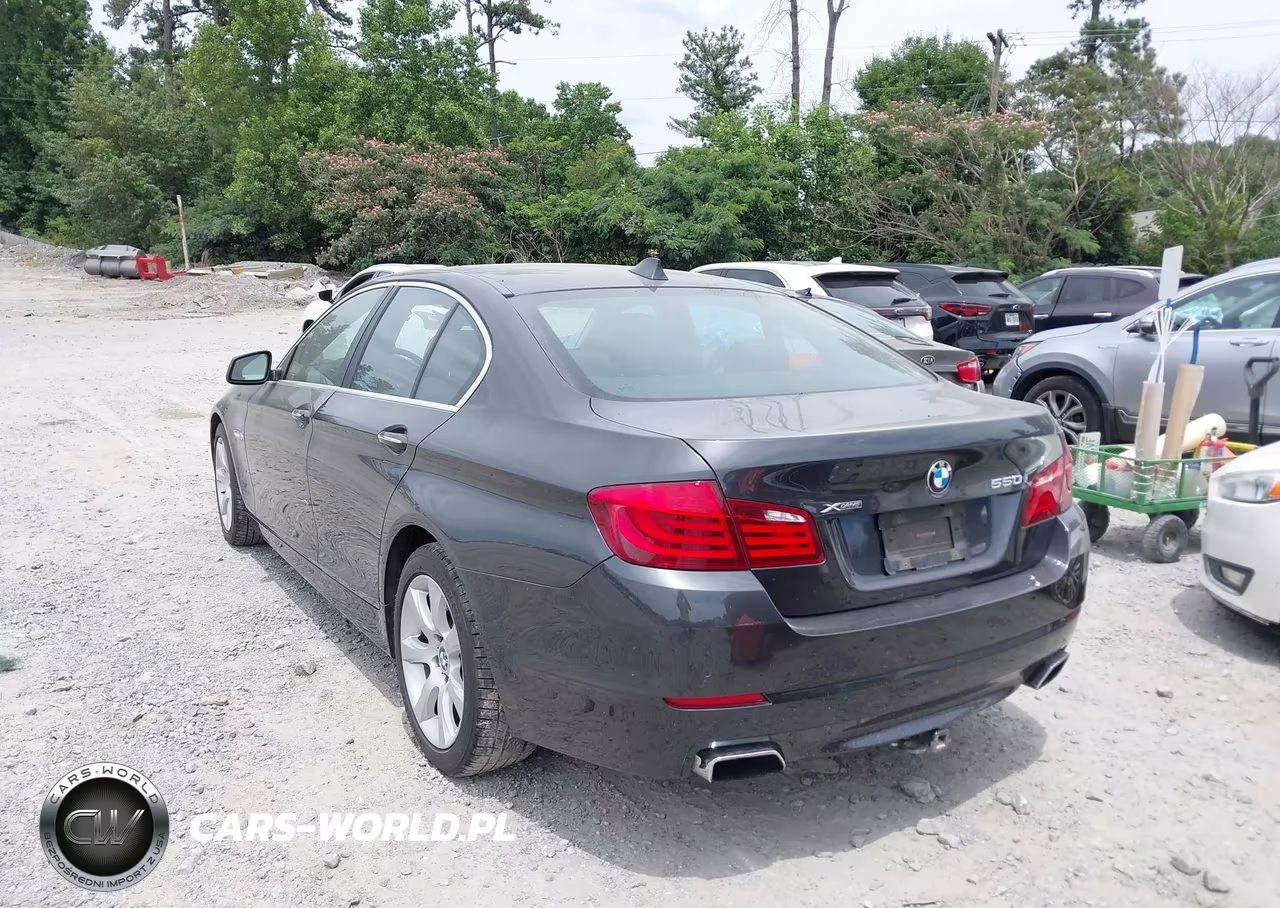 2013 BMW 550I xDrive VIN:WBAFU9C5XDDY71686 - 3