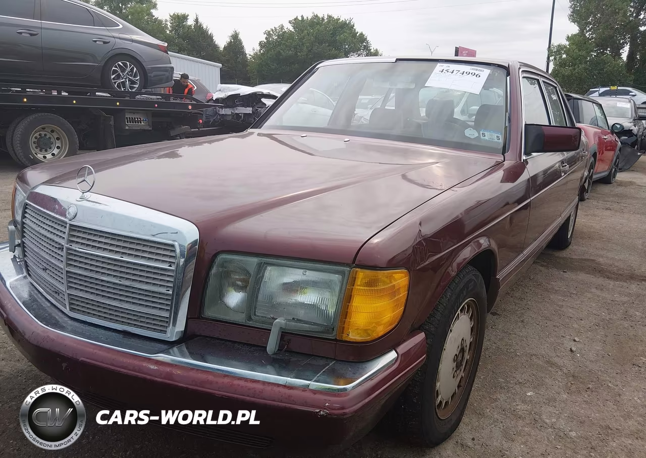 1988 Mercedes-Benz 420 Sel VIN:WDBCA35D1JA405494 - 2