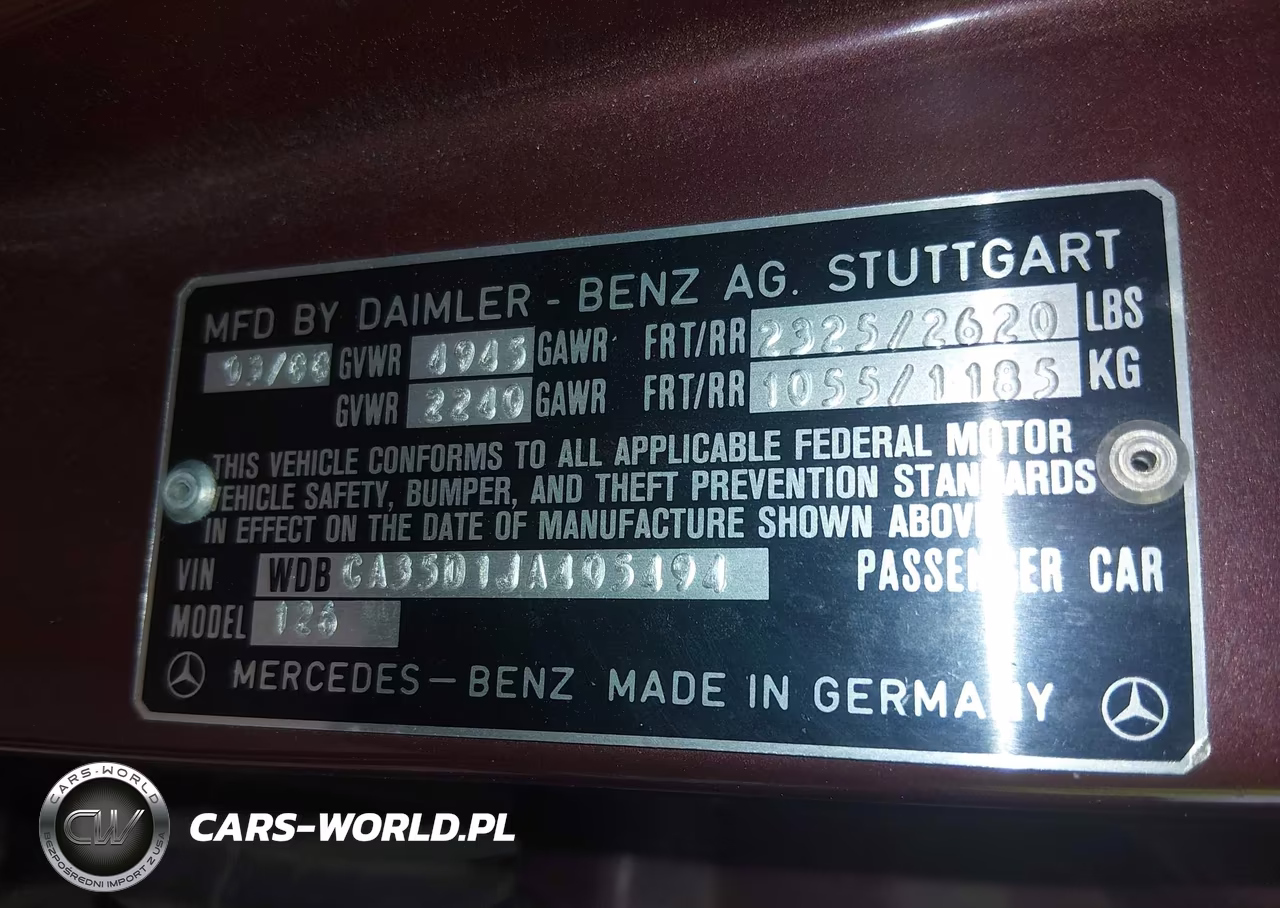 1988 Mercedes-Benz 420 Sel VIN:WDBCA35D1JA405494 - 9