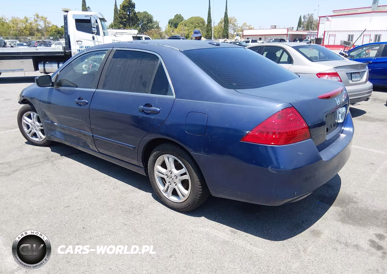 2006 Honda Accord 2.4 Ex VIN:JHMCM56886C006937 - 3