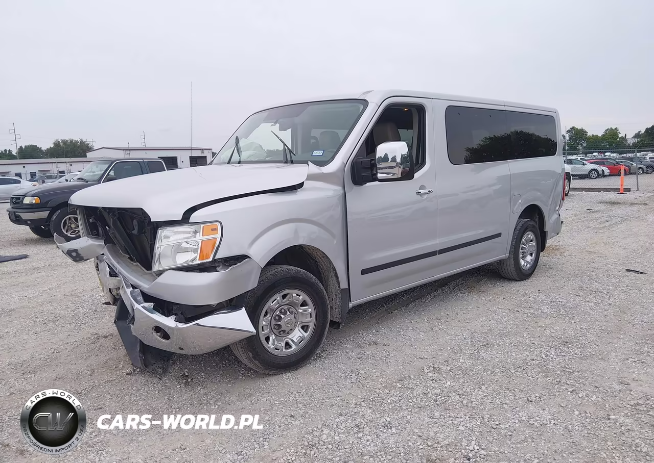 2020 Nissan Nv Passenger Nv3500 Hd Sl VIN:5BZAF0AA1LN851984 - 2
