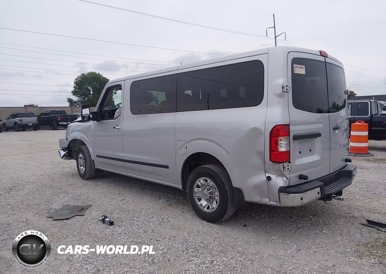 2020 Nissan Nv Passenger Nv3500 Hd Sl VIN:5BZAF0AA1LN851984 - 3