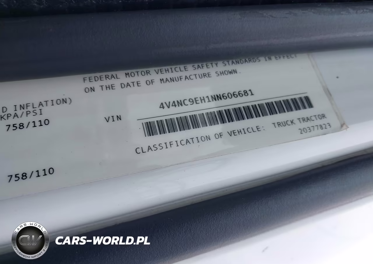 2022 Volvo Vnl VIN:4V4NC9EH1NN606681 - 8