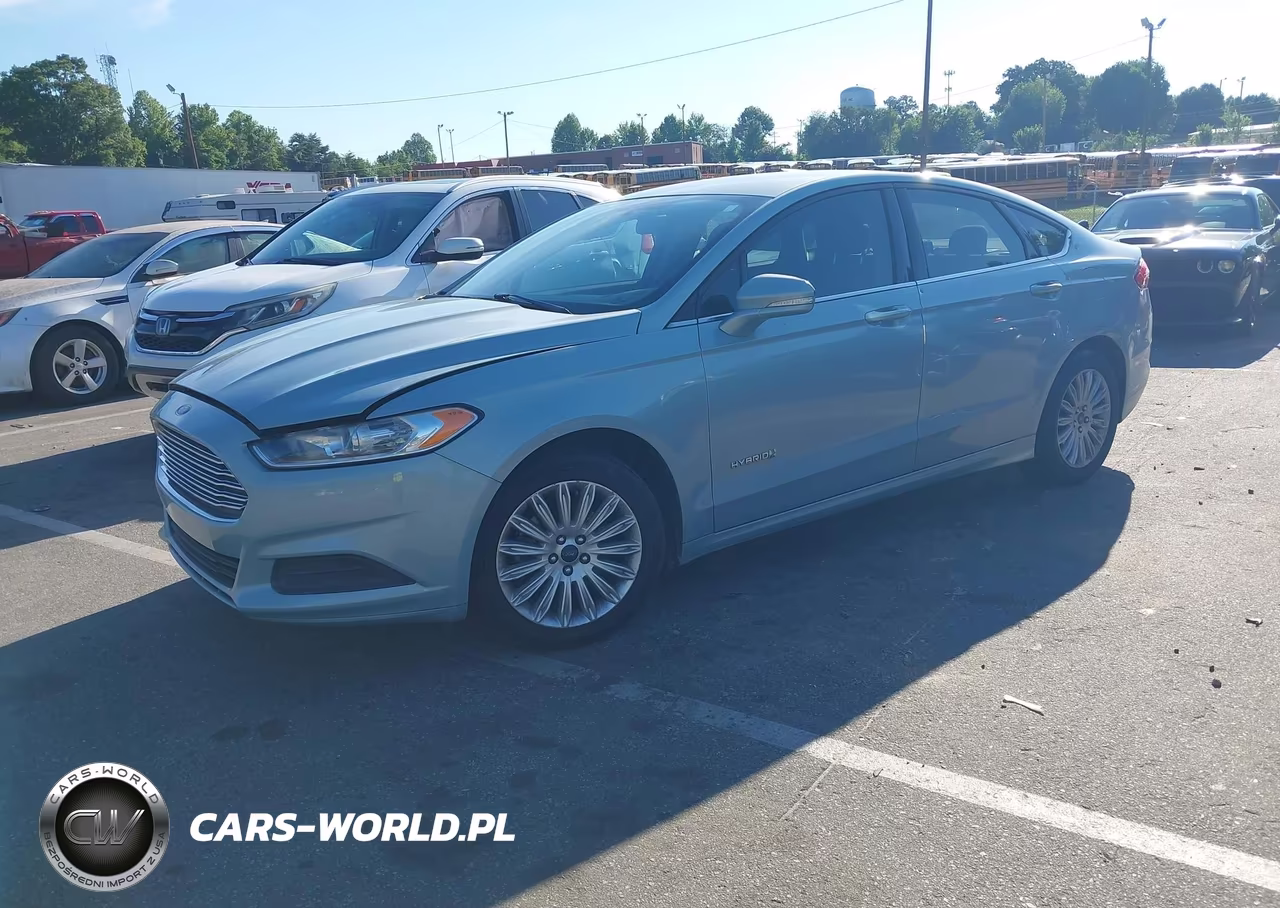 2014 Ford Fusion Hybrid Se VIN:3FA6P0LU2ER318266 - 2