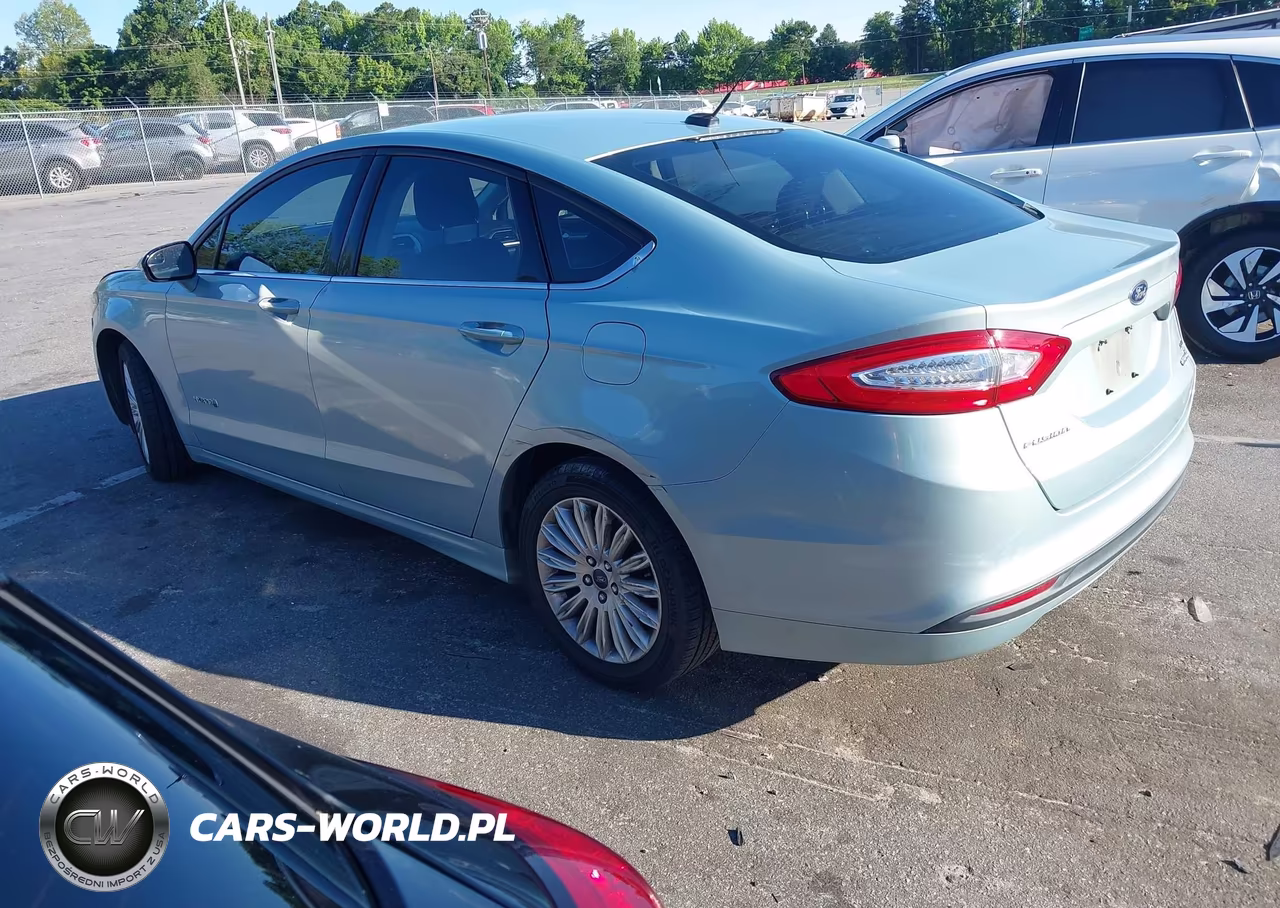 2014 Ford Fusion Hybrid Se VIN:3FA6P0LU2ER318266 - 3
