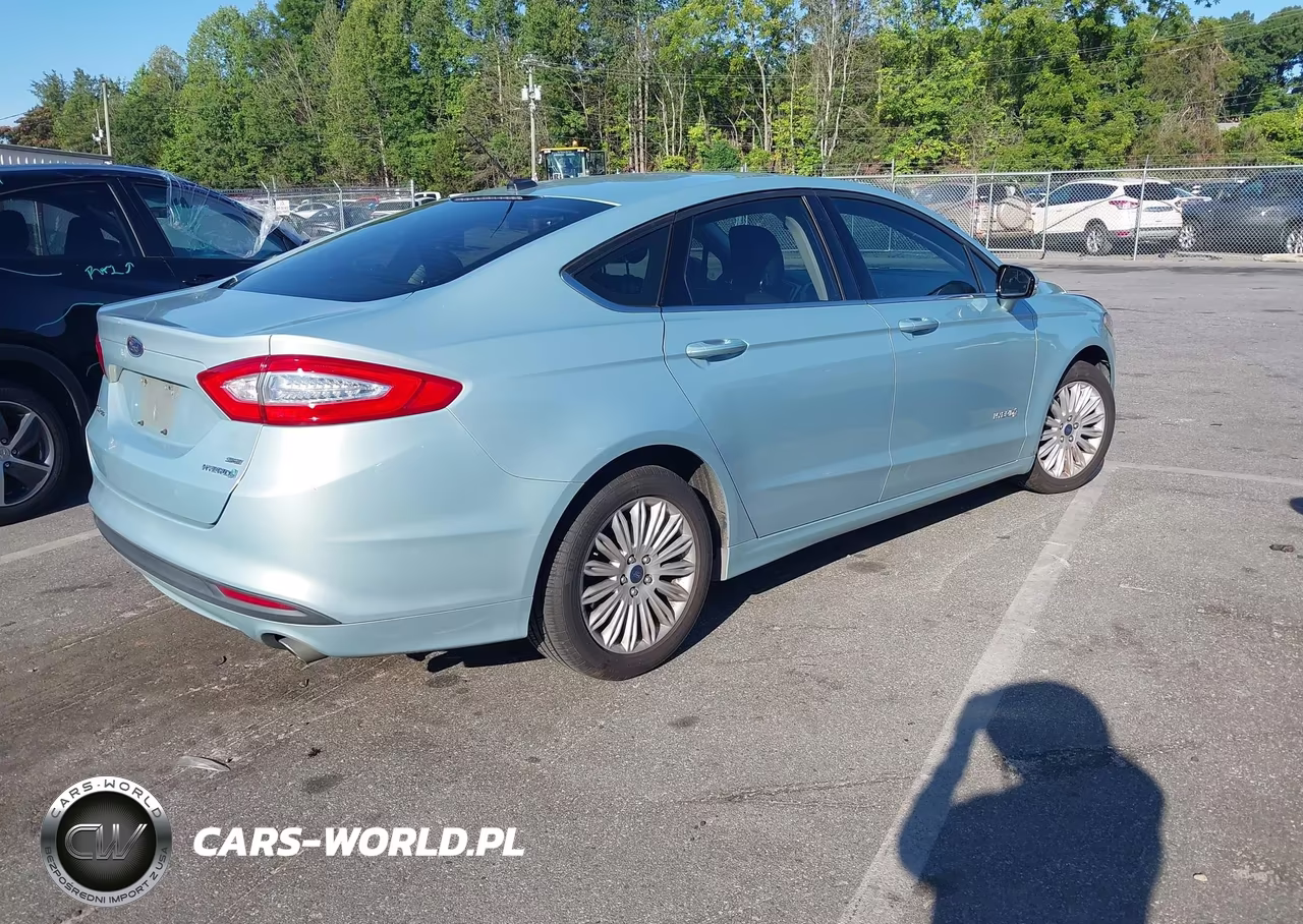 2014 Ford Fusion Hybrid Se VIN:3FA6P0LU2ER318266 - 4