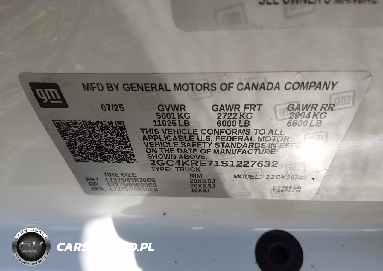 2025 Chevrolet Silverado 2500Hd 4Wd Standard Bed High Country VIN:2GC4KRE71S1227632 - 9