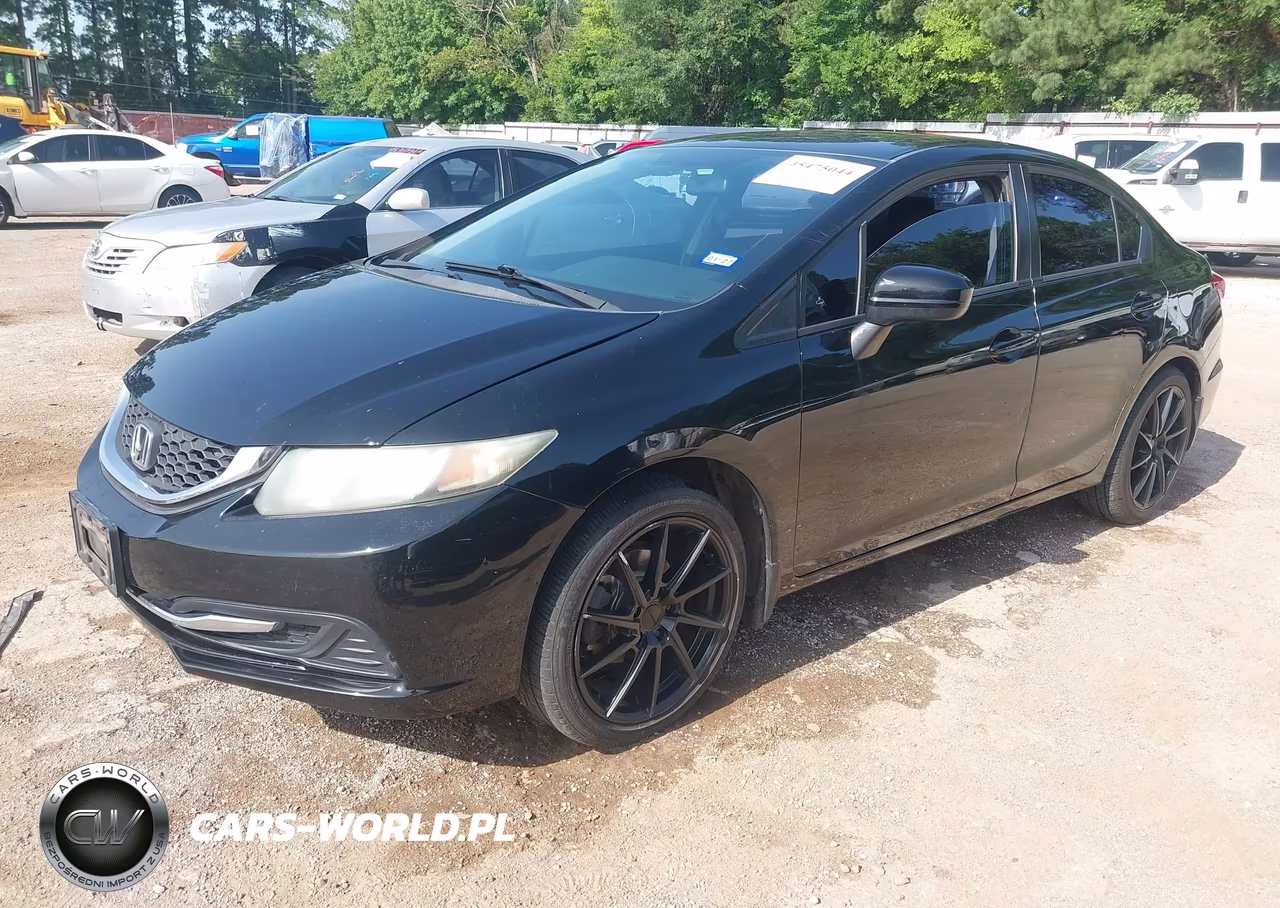 2015 Honda Civic Lx VIN:19XFB2F58FE006342 - 2