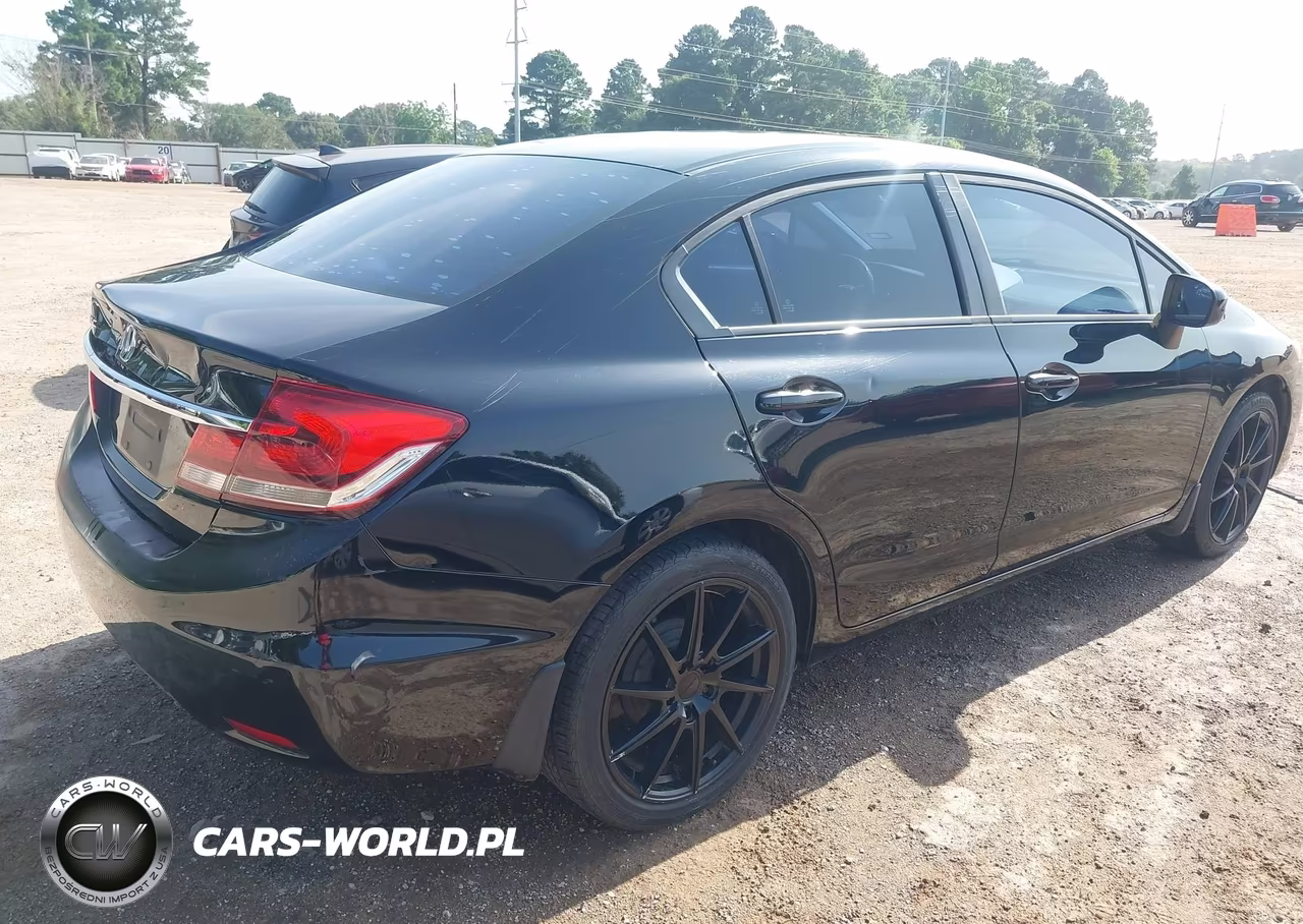 2015 Honda Civic Lx VIN:19XFB2F58FE006342 - 4