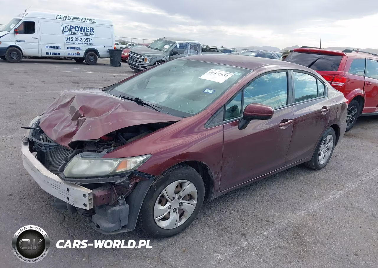 2015 Honda Civic Lx VIN:19XFB2F53FE293833 - 2