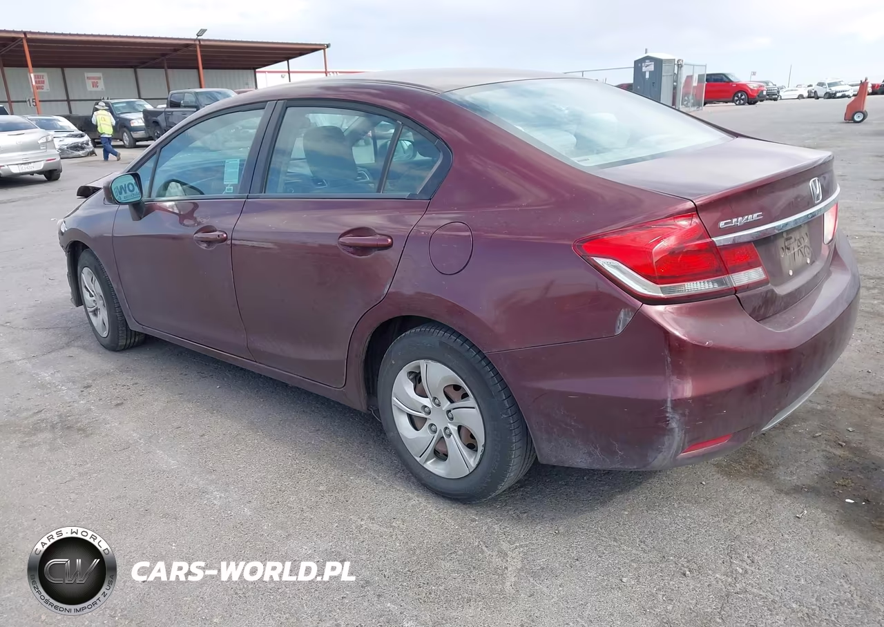 2015 Honda Civic Lx VIN:19XFB2F53FE293833 - 3