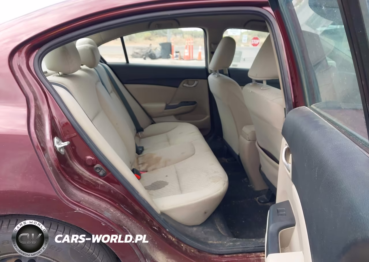 2015 Honda Civic Lx VIN:19XFB2F53FE293833 - 8