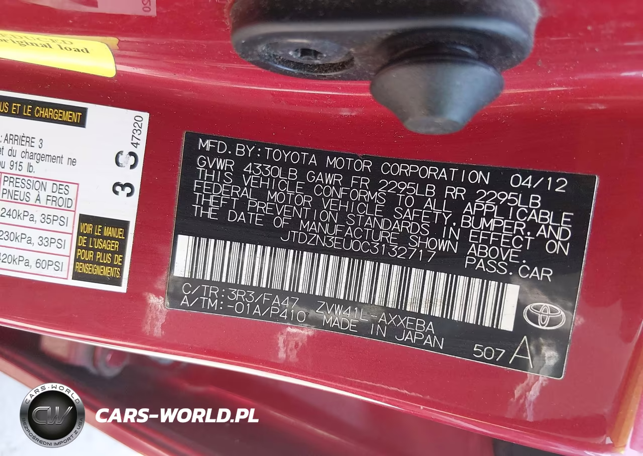 2012 Toyota Prius V Three VIN:JTDZN3EU0C3132717 - 9
