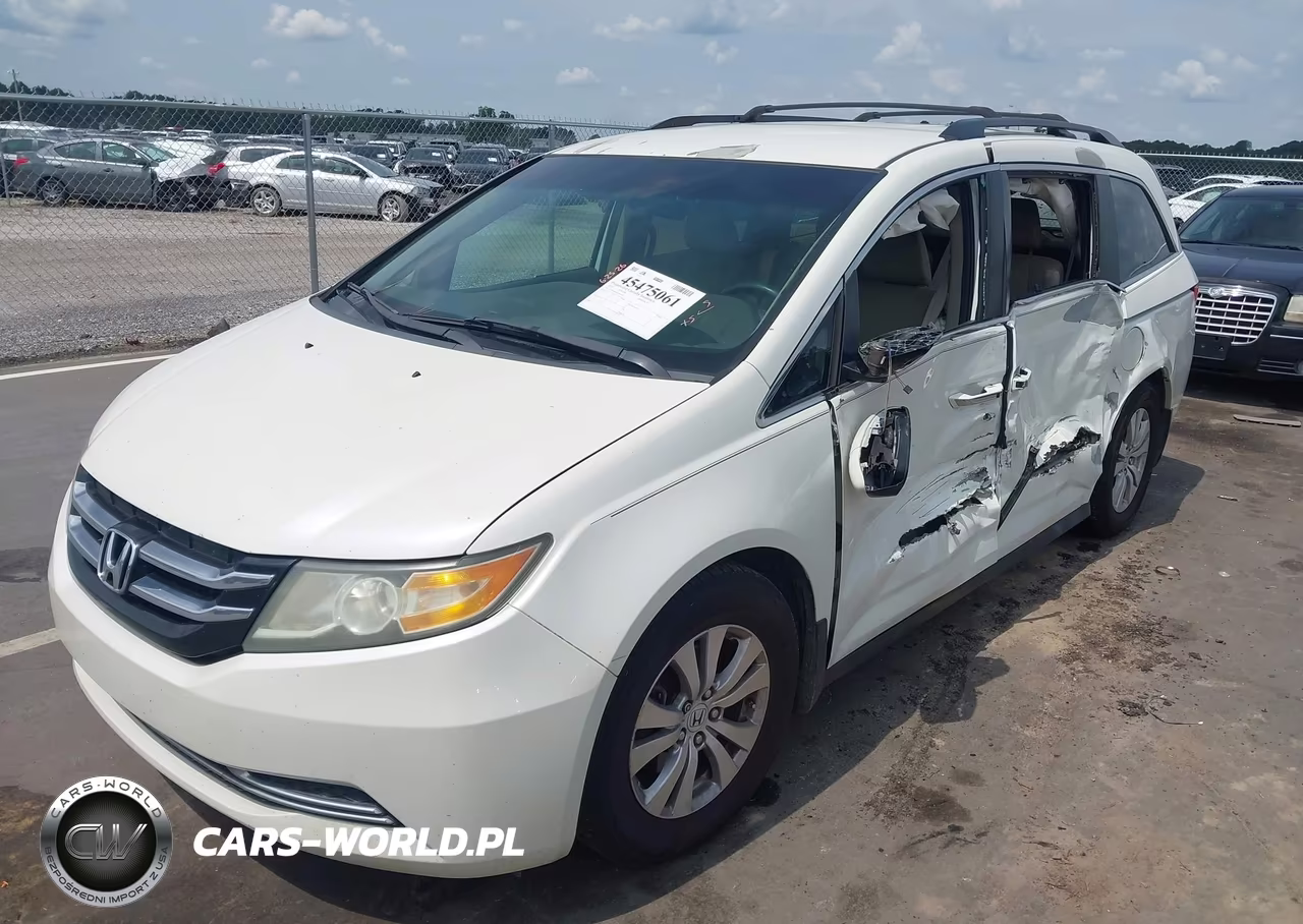 2014 Honda Odyssey Ex VIN:5FNRL5H40EB029610 - 2
