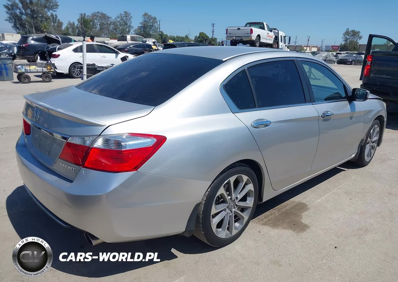 2014 Honda Accord Sport VIN:1HGCR2F55EA009121 - 4