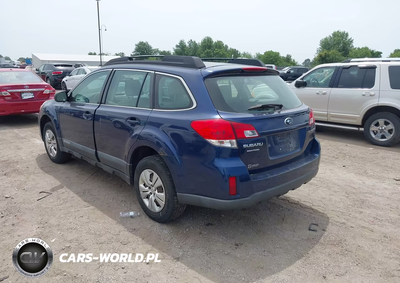 2010 Subaru Outback 2.5I VIN:4S4BRCAC7A3351931 - 3