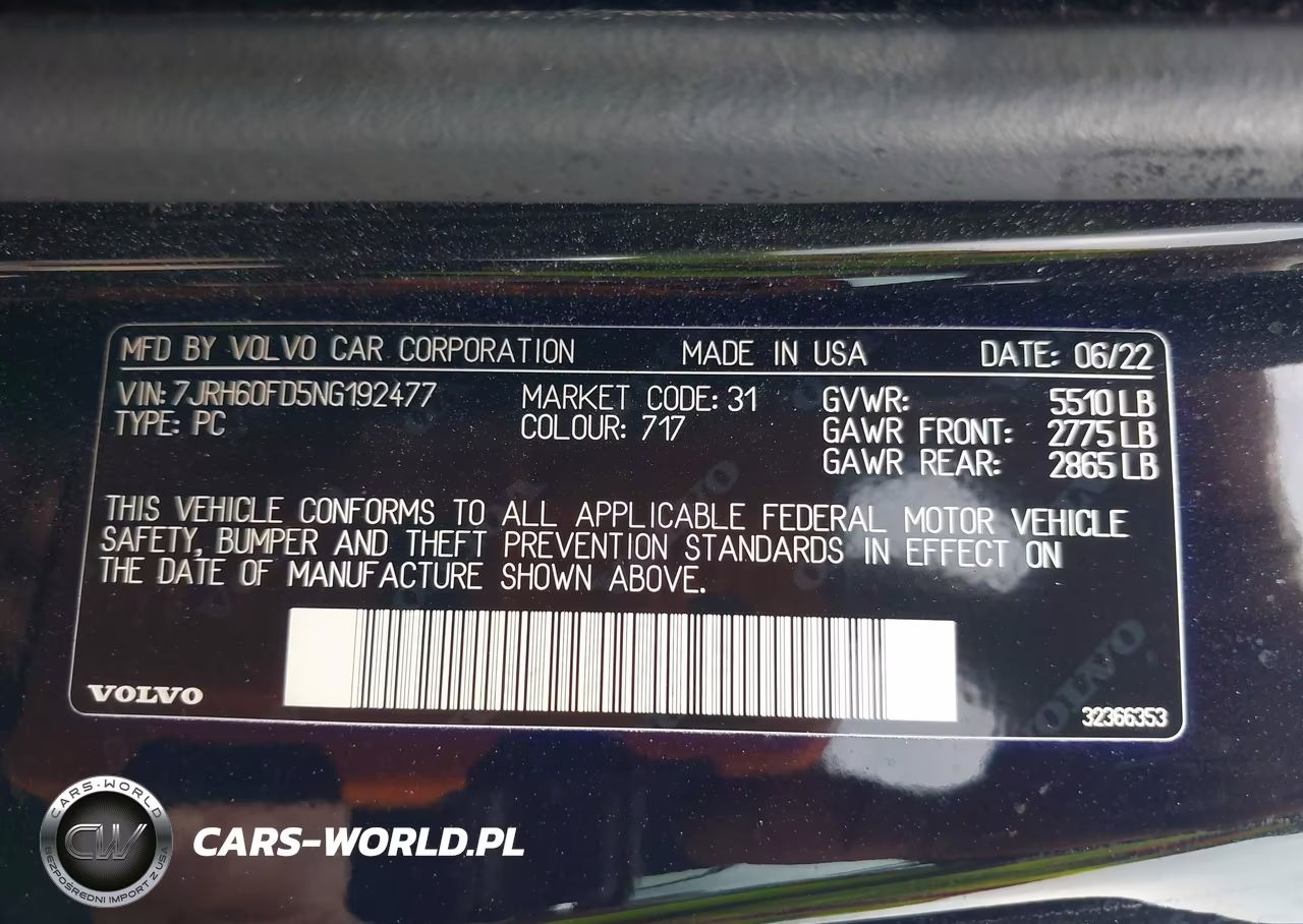 2022 Volvo S60 Recharge Plug-In Hybrid T8 Black Edition R-Design Extended Range VIN:7JRH60FD5NG192477 - 9