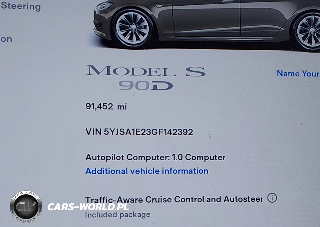 2016 Tesla Model S 60D-70D-75D-85D-90D VIN:5YJSA1E23GF142392 - 7
