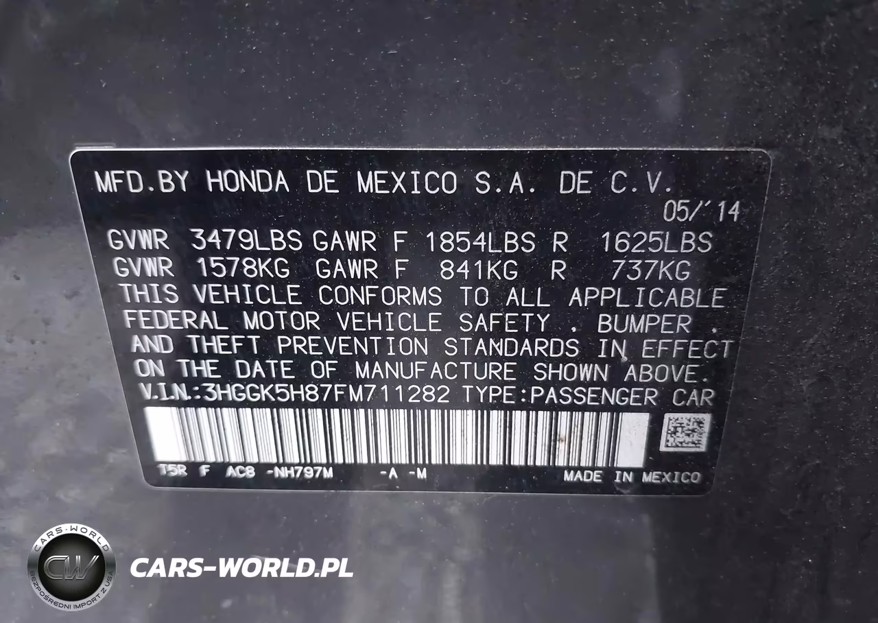 2015 Honda Fit Ex-Ex-L VIN:3HGGK5H87FM711282 - 9
