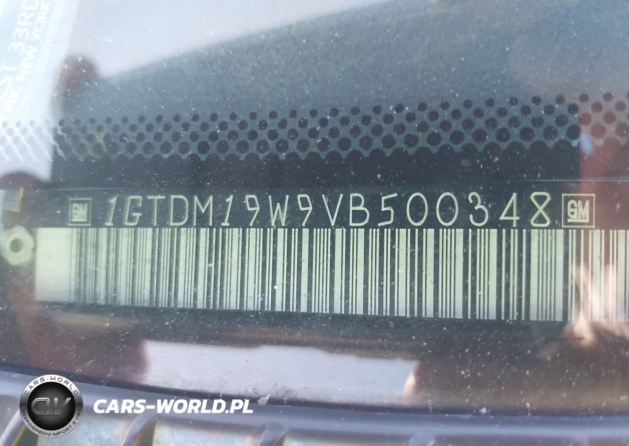 1997 GMC Safari Sl VIN:1GTDM19W9VB500348 - 11