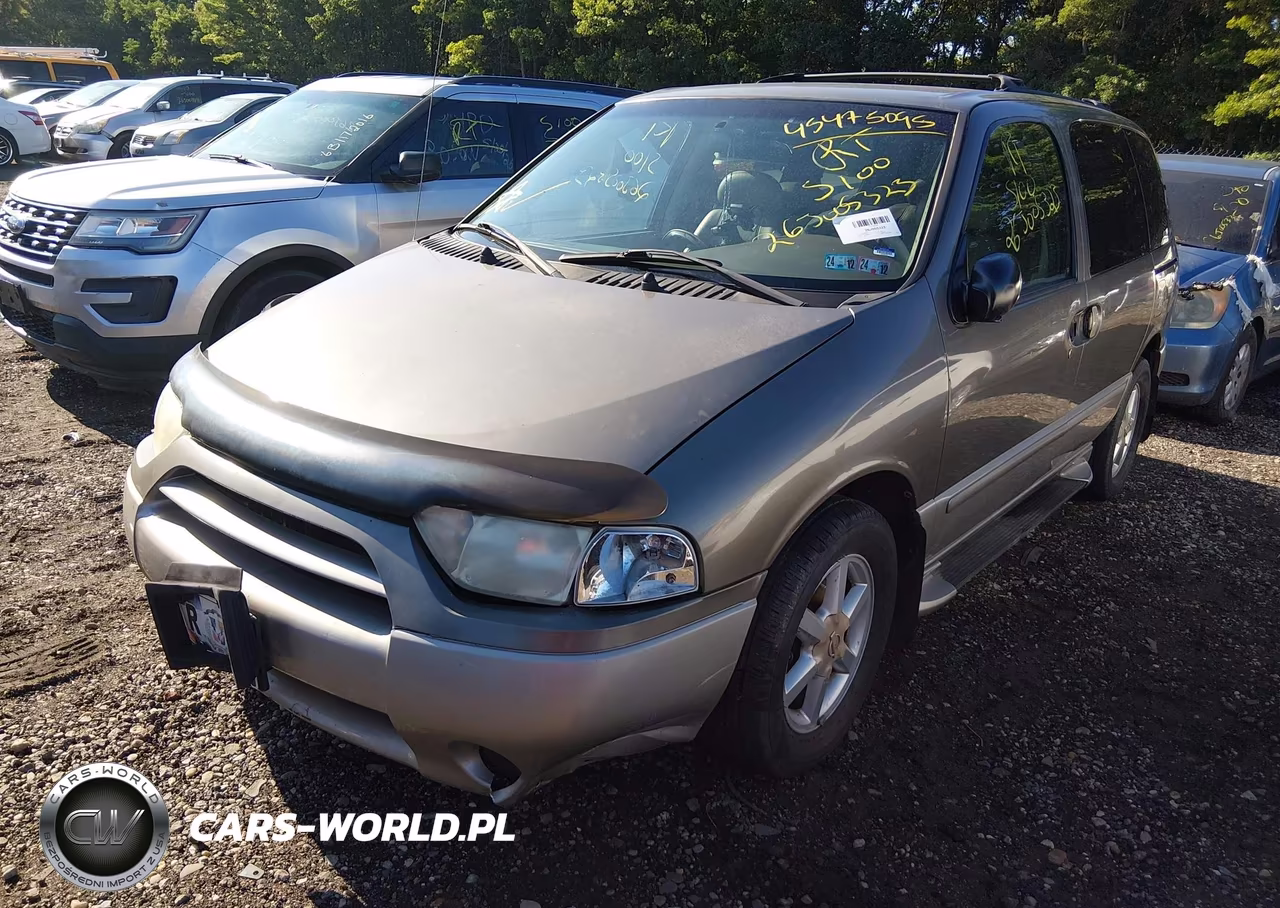 2002 Nissan Quest Gle VIN:4N2ZN17T02D818268 - 2