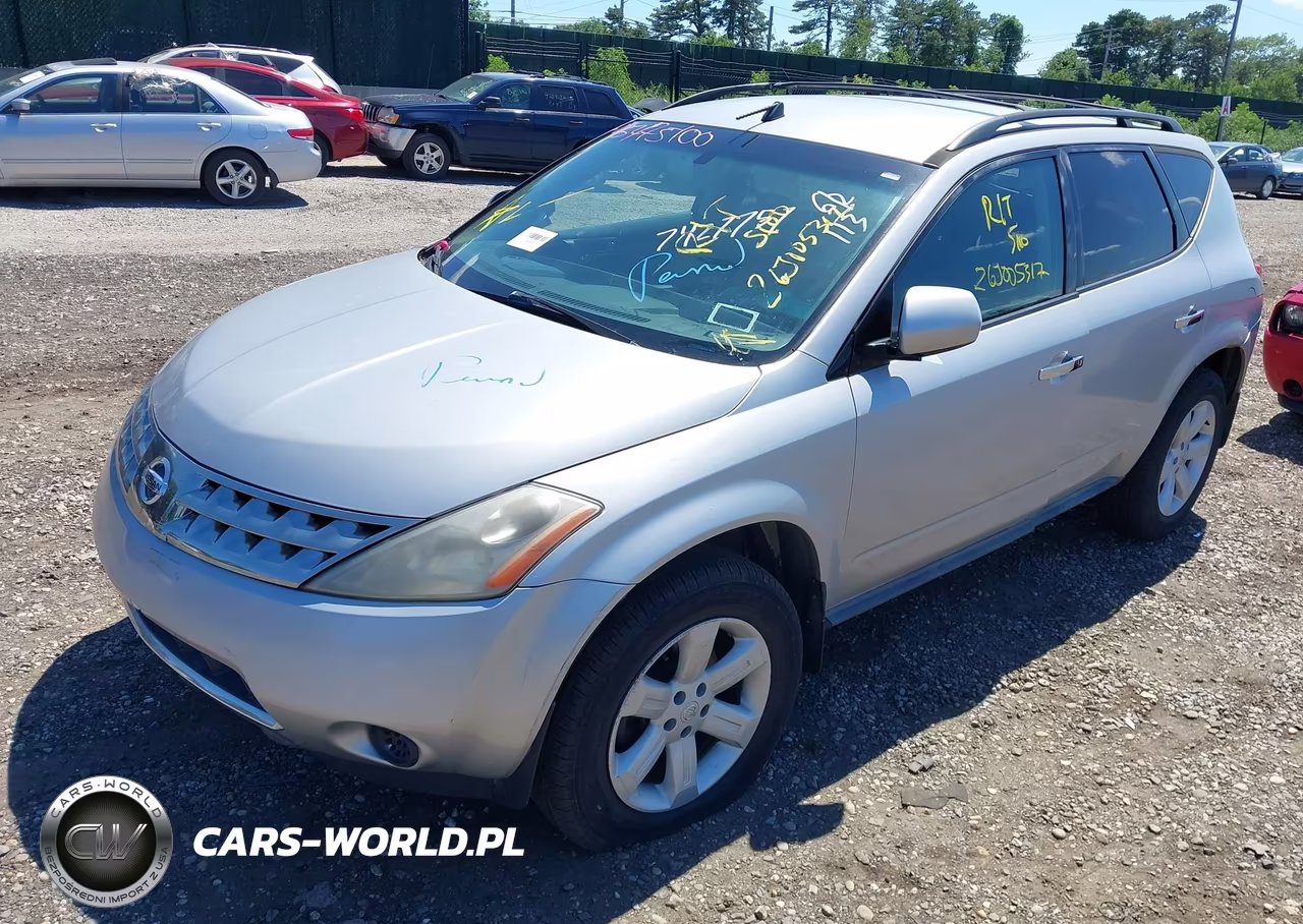 2006 Nissan Murano S VIN:JN8AZ08WX6W545085 - 2