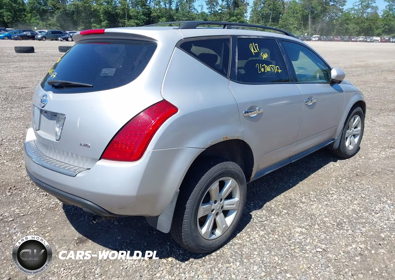 2006 Nissan Murano S VIN:JN8AZ08WX6W545085 - 4