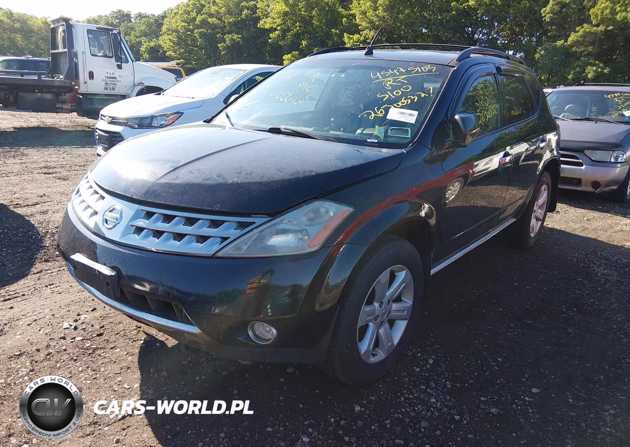 2006 Nissan Murano Sl VIN:JN8AZ08W26W521153 - 2