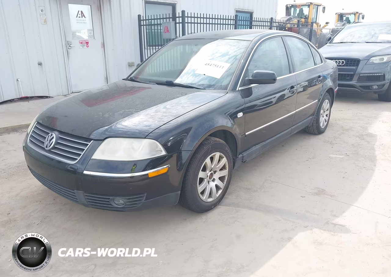 2001 Volkswagen Passat Gls VIN:WVWPD63B21P273646 - 2