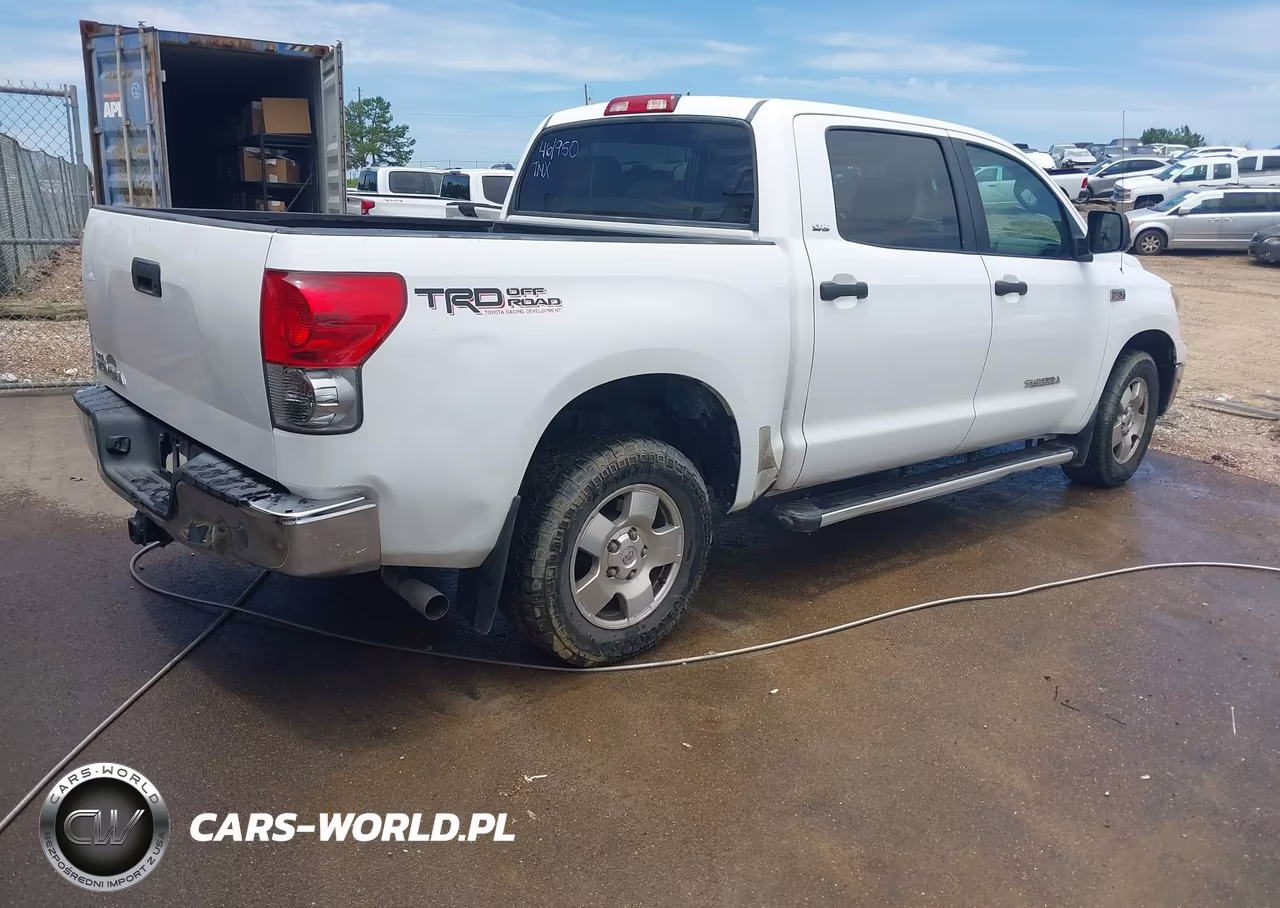 2007 Toyota Tundra Sr5 5.7L V8 VIN:5TBEV54197S461950 - 4