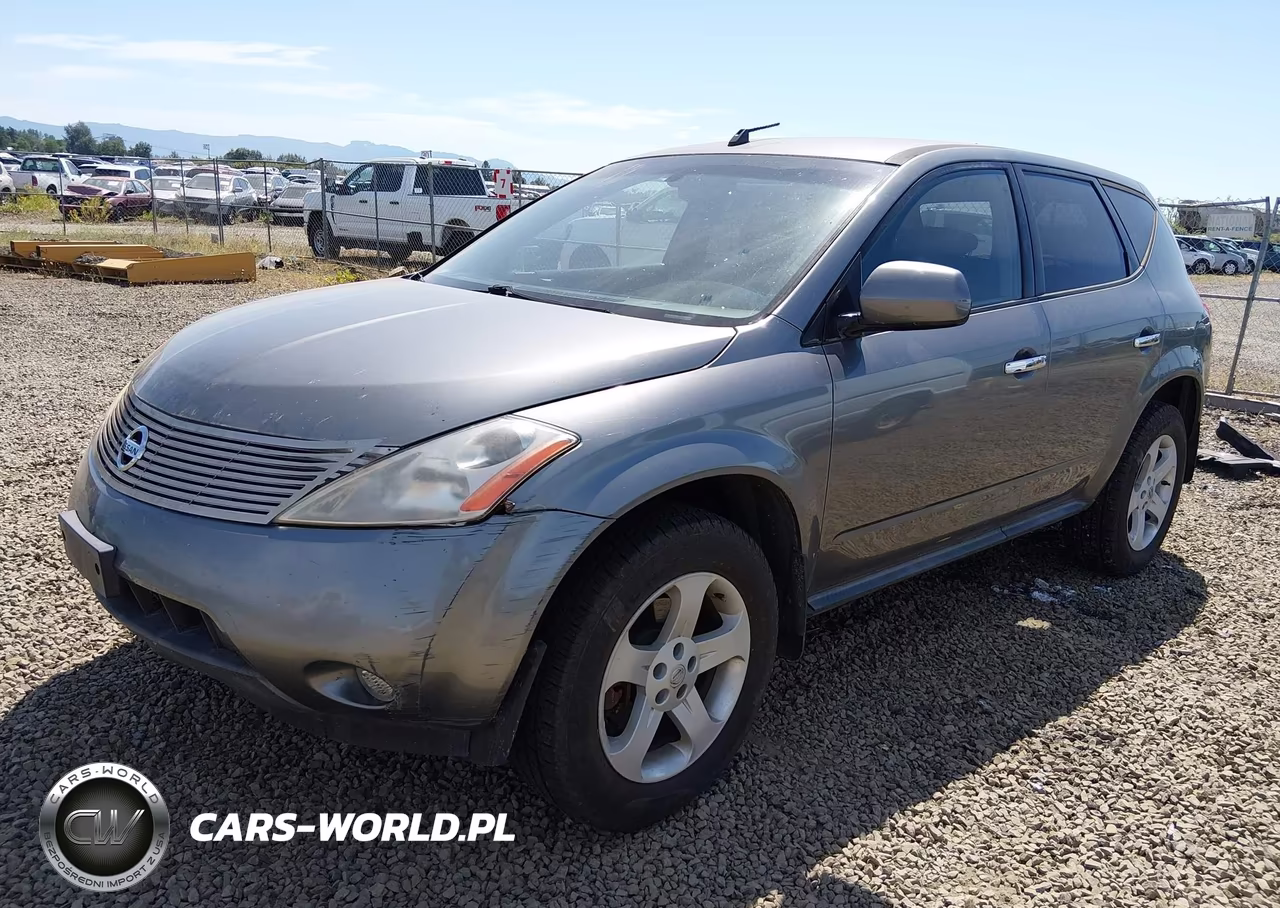 2005 Nissan Murano Sl VIN:JN8AZ08WX5W422028 - 2