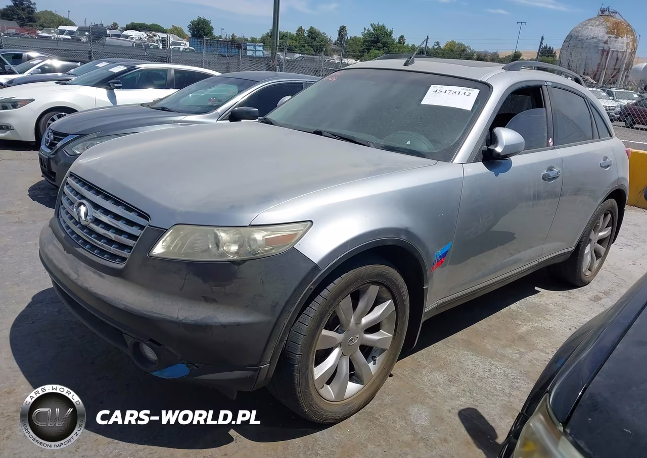 2006 Infiniti Fx35 VIN:JNRAS08U76X103616 - 2