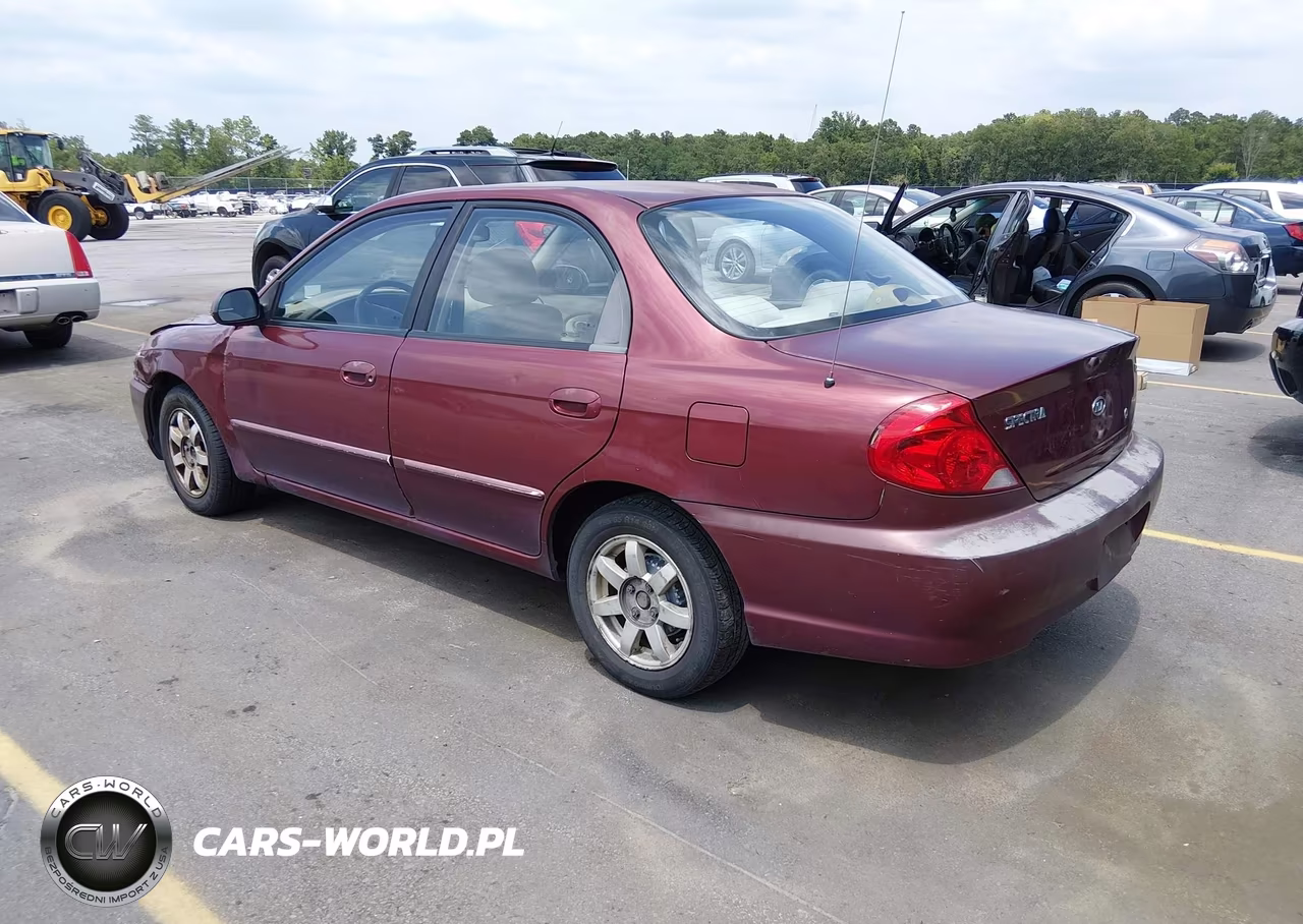 2003 Kia Spectra Ls VIN:KNAFB121435214977 - 3