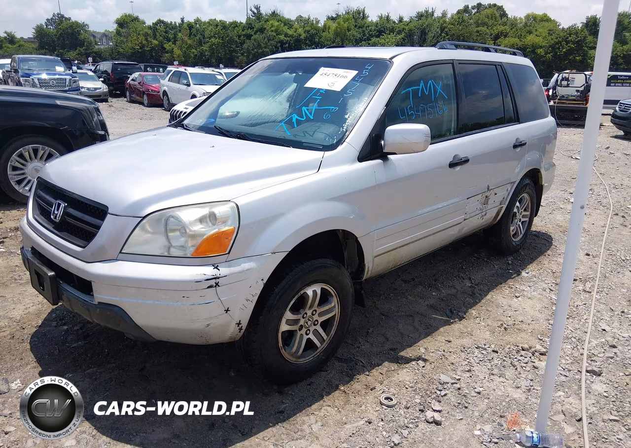2005 Honda Pilot Ex-L VIN:5FNYF18525B059986 - 2