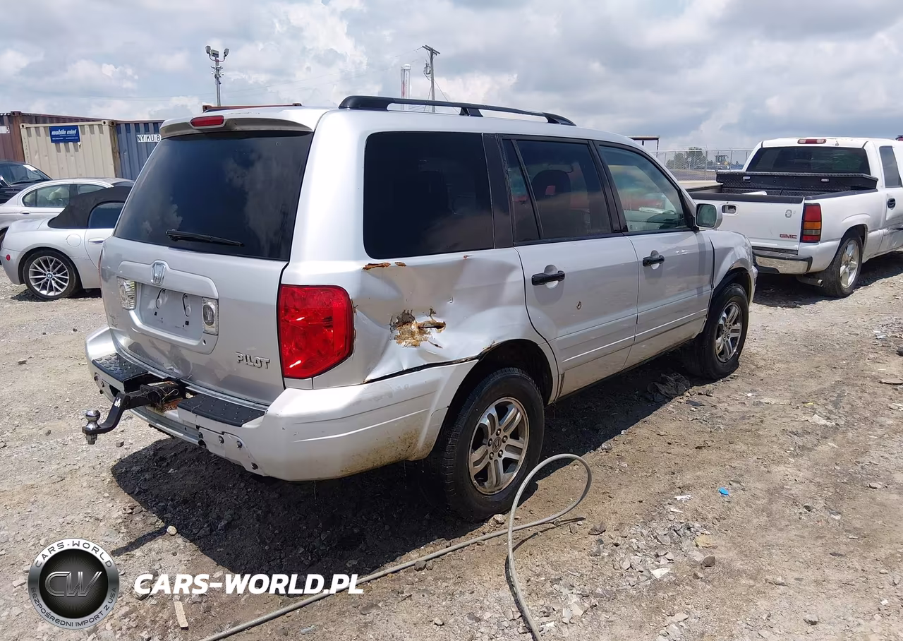 2005 Honda Pilot Ex-L VIN:5FNYF18525B059986 - 4