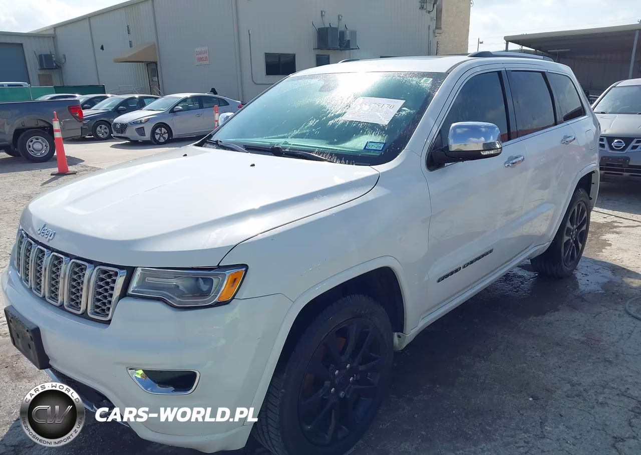 2017 Jeep Grand Cherokee Overland VIN:1C4RJECG9HC804740 - 2
