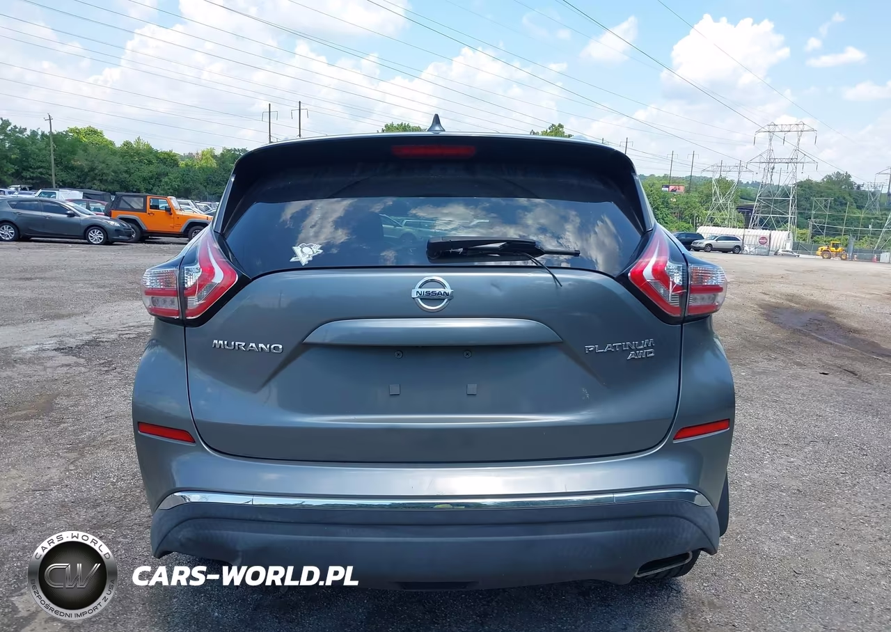 2017 Nissan Murano Sl VIN:5N1AZ2MHXHN179891 - 17