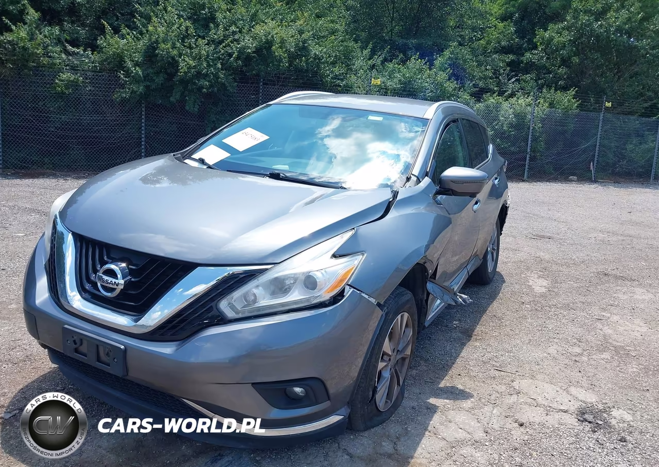 2017 Nissan Murano Sl VIN:5N1AZ2MHXHN179891 - 2