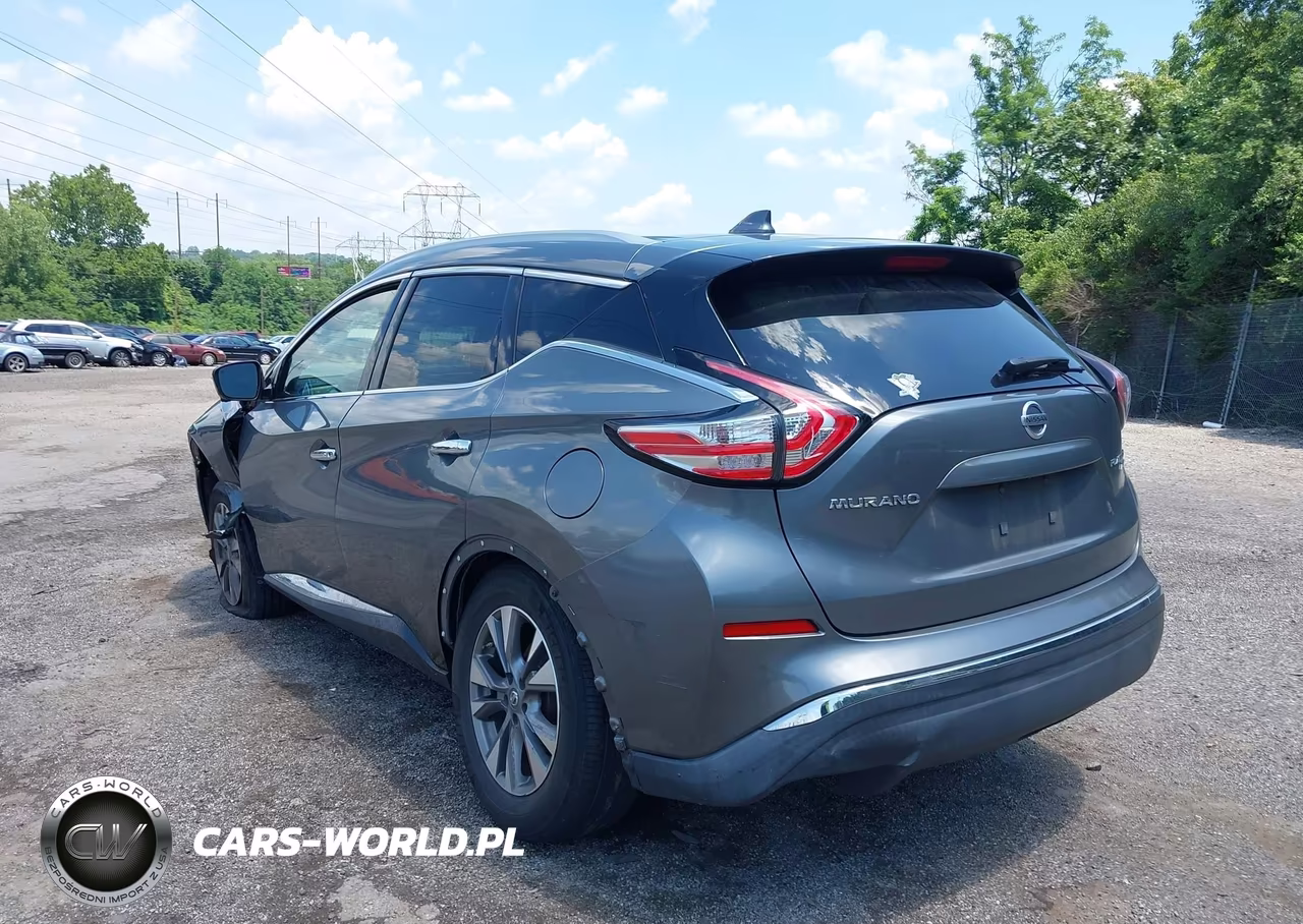 2017 Nissan Murano Sl VIN:5N1AZ2MHXHN179891 - 3