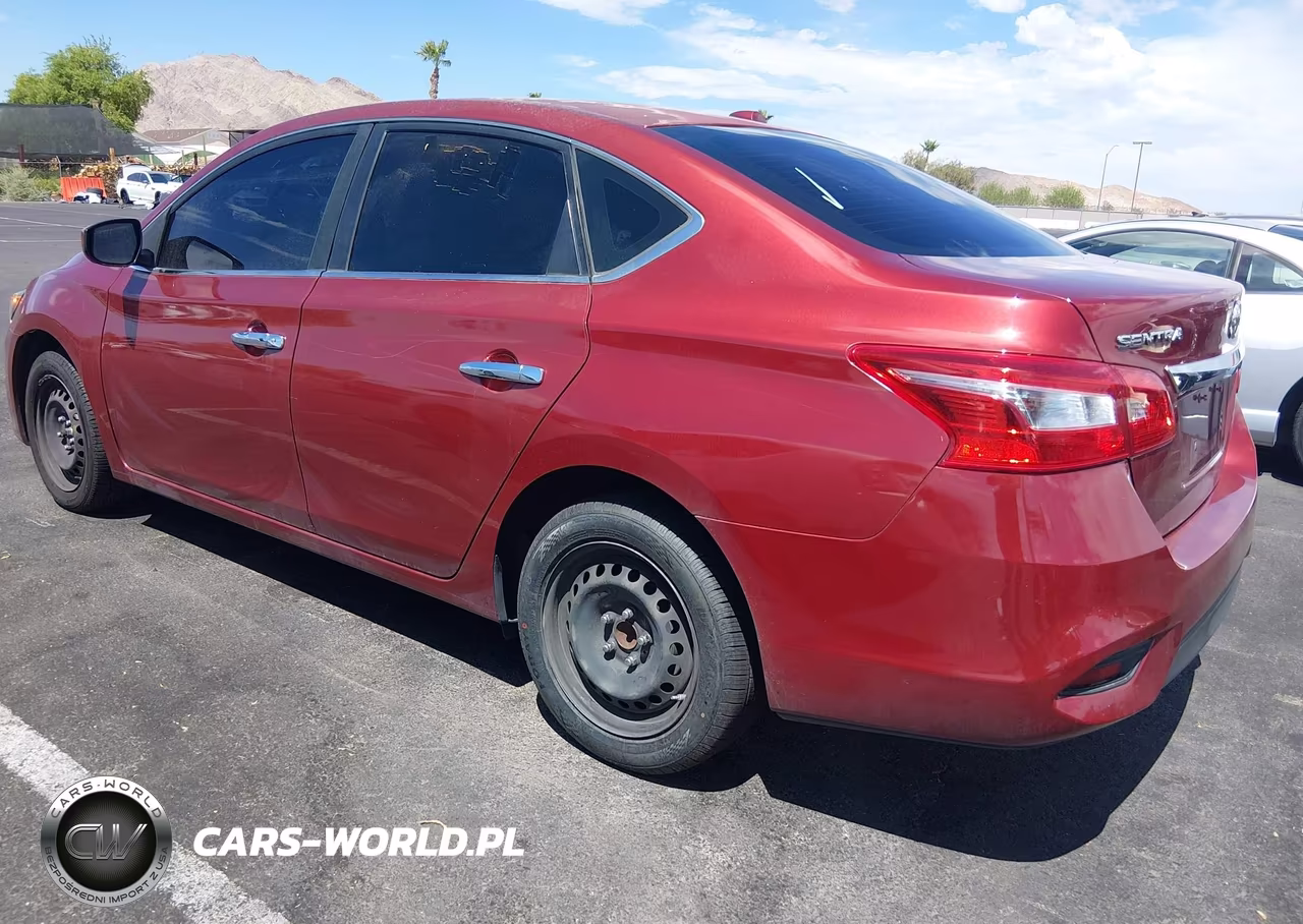 2016 Nissan Sentra Sv VIN:3N1AB7AP5GY284375 - 3