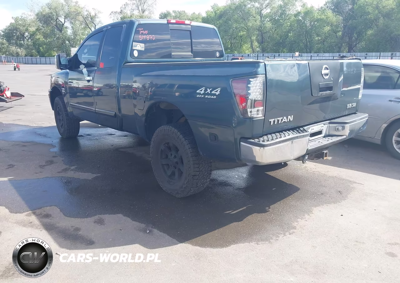 2004 Nissan Titan Se VIN:1N6AA06B94N519872 - 3
