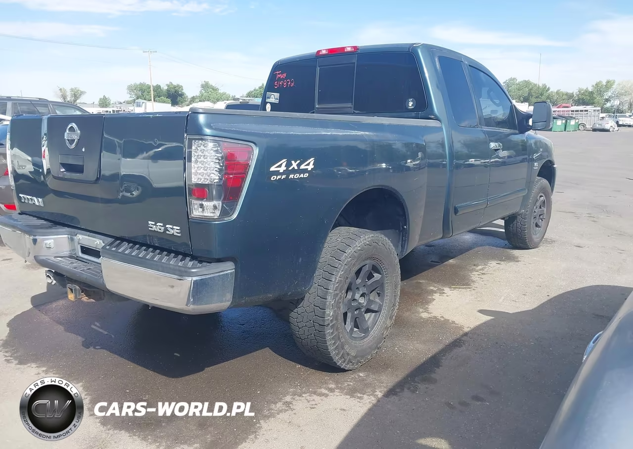 2004 Nissan Titan Se VIN:1N6AA06B94N519872 - 4