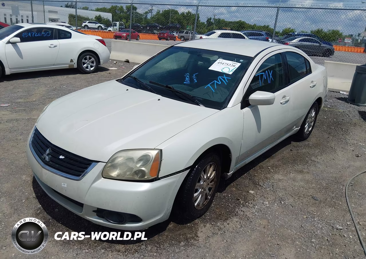 2009 Mitsubishi Galant VIN:4A3AB36F39E020963 - 2
