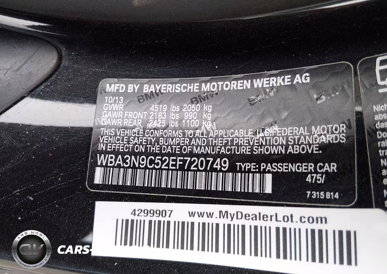 2014 BMW 428I xDrive VIN:WBA3N9C52EF720749 - 9