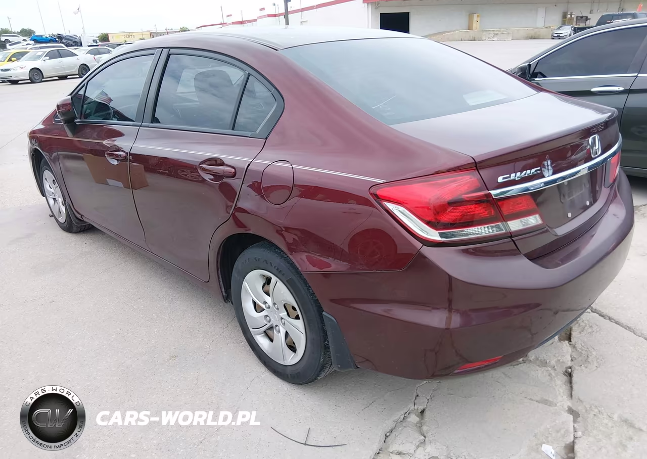 2014 Honda Civic Lx VIN:19XFB2F59EE085793 - 3