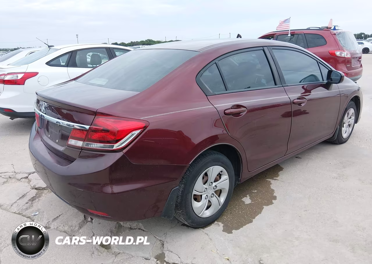 2014 Honda Civic Lx VIN:19XFB2F59EE085793 - 4