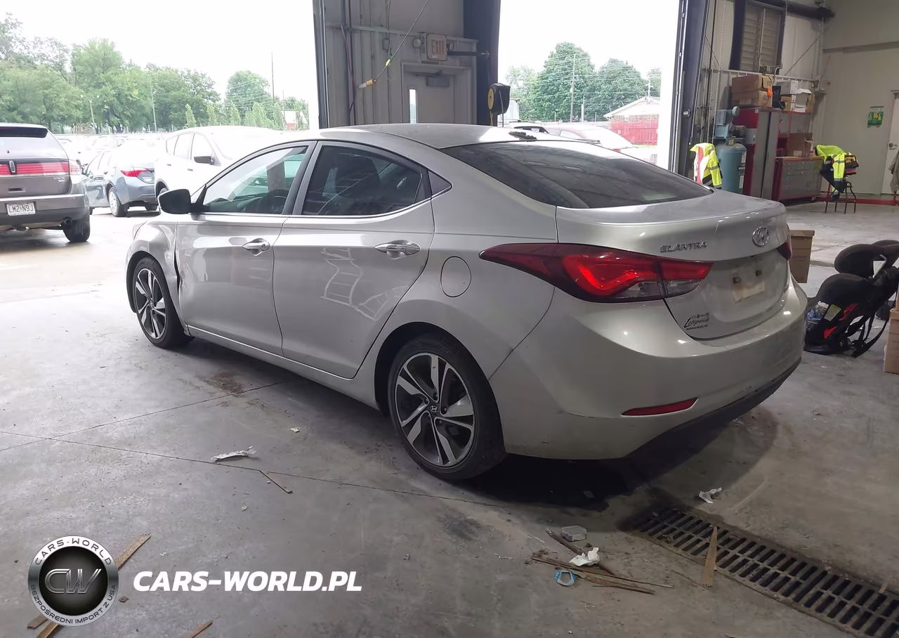 2015 Hyundai Elantra Limited VIN:5NPDH4AE2FH604432 - 3