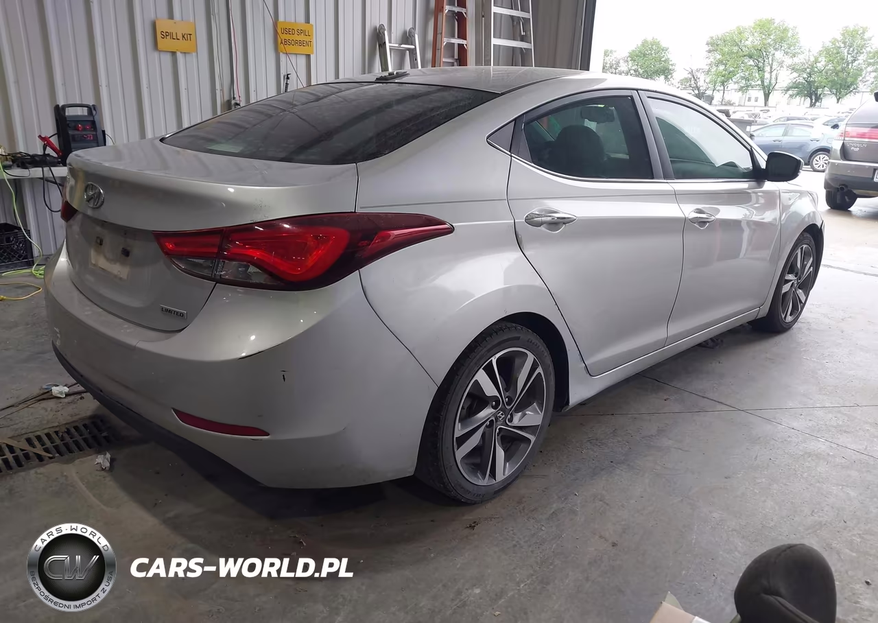 2015 Hyundai Elantra Limited VIN:5NPDH4AE2FH604432 - 4